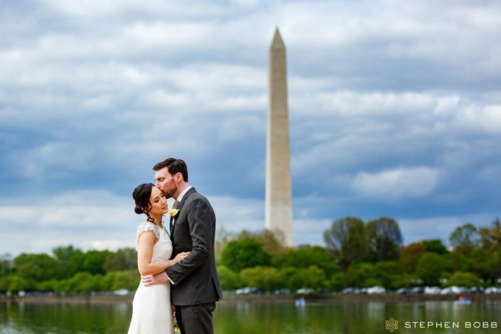 Washington Monument couple portrait